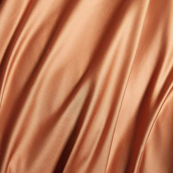Satin Bomull Brodert Sengetøy Sett - Luxora | Skanto