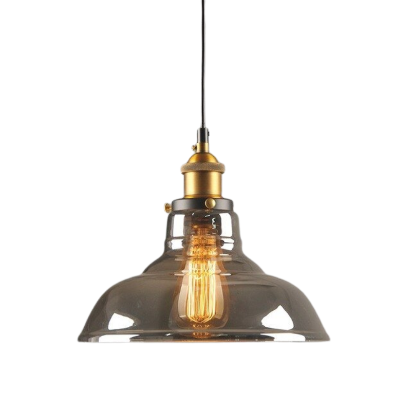 Skanto | GlassHaven – Elegant Industriell Pendellampe