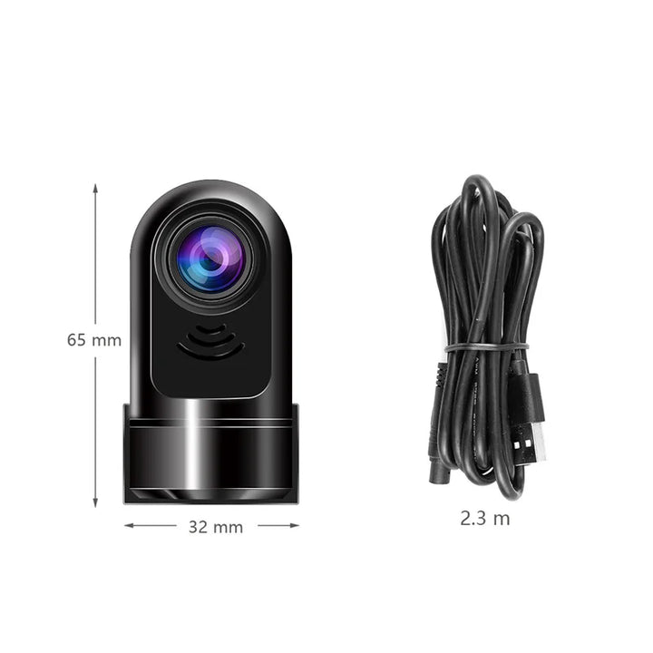 Skanto | 1080P HD Mini ADAS Dashcam med 360° rotasjonsfunksjon