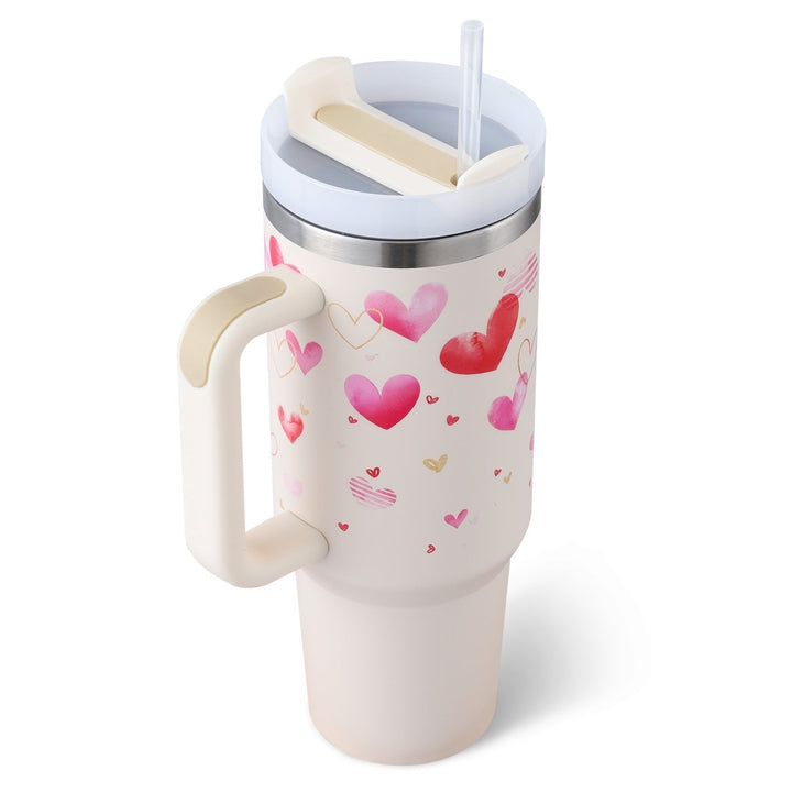 Skanto | ChillMug - Isolert Drikkekopp med Strå