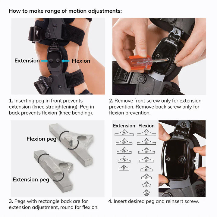 Skanto | Osteoarthritis relieving knee brace – Medial and lateral support for pain relief in bone-on-bone arthritis