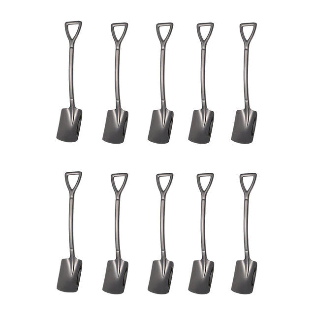 10PCS Kaffeeskje Spade Dessertskje Teskje Omrøring Skje | Skanto