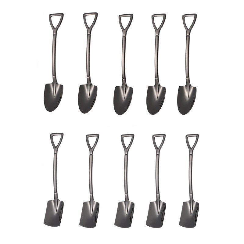 10PCS Kaffeeskje Spade Dessertskje Teskje Omrøring Skje | Skanto