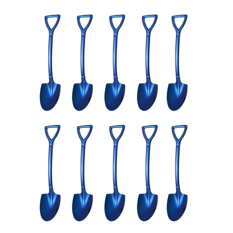 10PCS Kaffeeskje Spade Dessertskje Teskje Omrøring Skje | Skanto