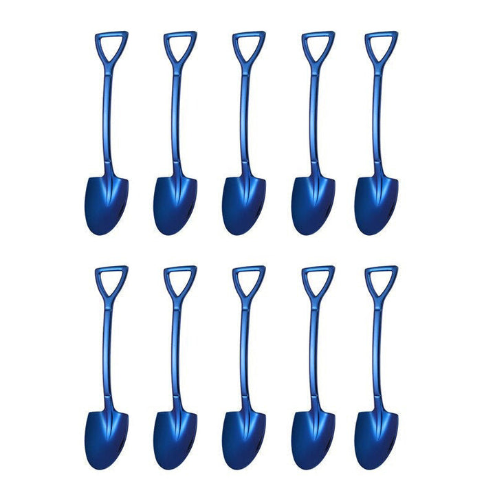 10PCS Kaffeeskje Spade Dessertskje Teskje Omrøring Skje | Skanto