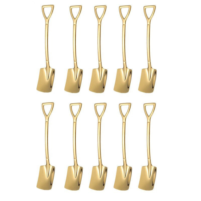 10PCS Kaffeeskje Spade Dessertskje Teskje Omrøring Skje | Skanto