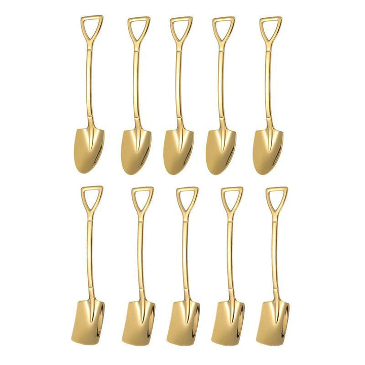 10PCS Kaffeeskje Spade Dessertskje Teskje Omrøring Skje | Skanto