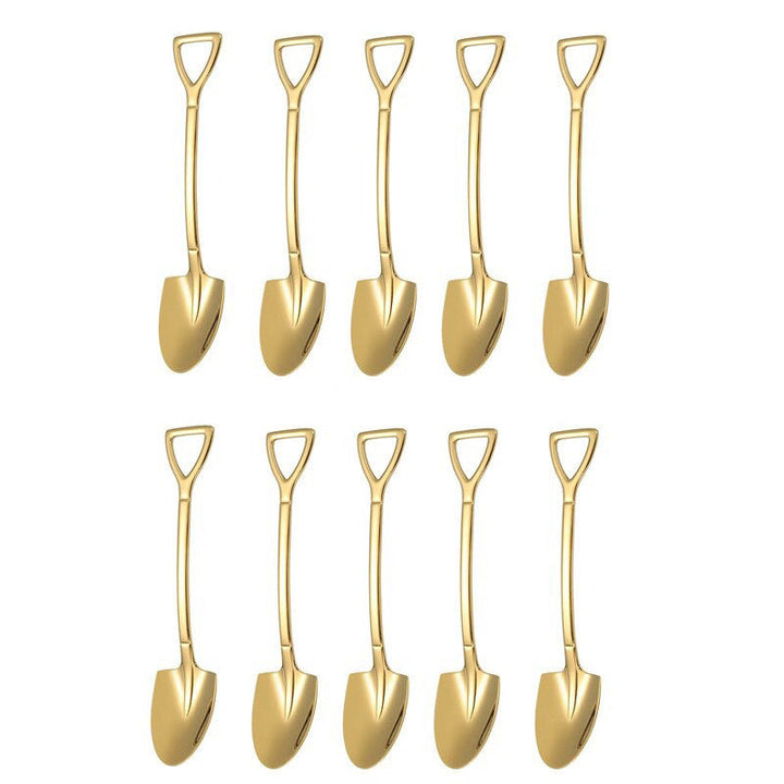 10PCS Kaffeeskje Spade Dessertskje Teskje Omrøring Skje | Skanto