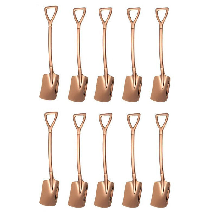 10PCS Kaffeeskje Spade Dessertskje Teskje Omrøring Skje | Skanto