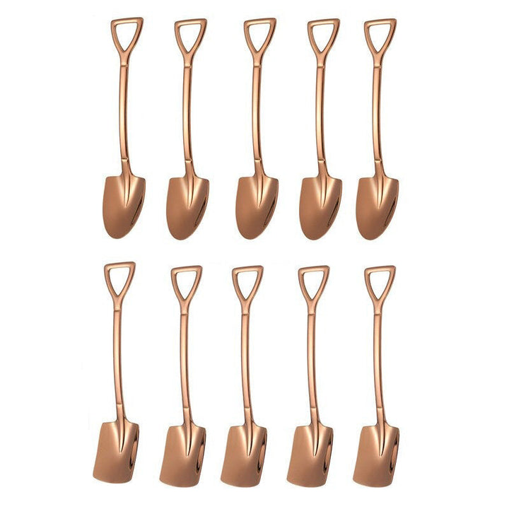 10PCS Kaffeeskje Spade Dessertskje Teskje Omrøring Skje | Skanto