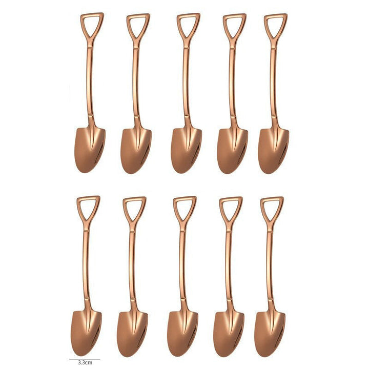 10PCS Kaffeeskje Spade Dessertskje Teskje Omrøring Skje | Skanto