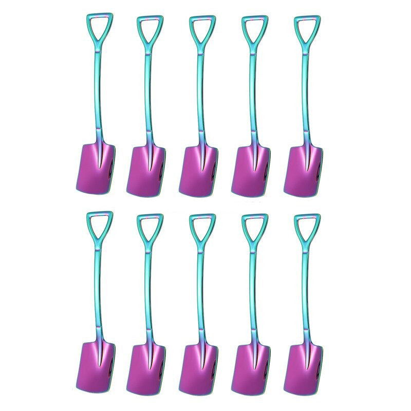 10PCS Kaffeeskje Spade Dessertskje Teskje Omrøring Skje | Skanto