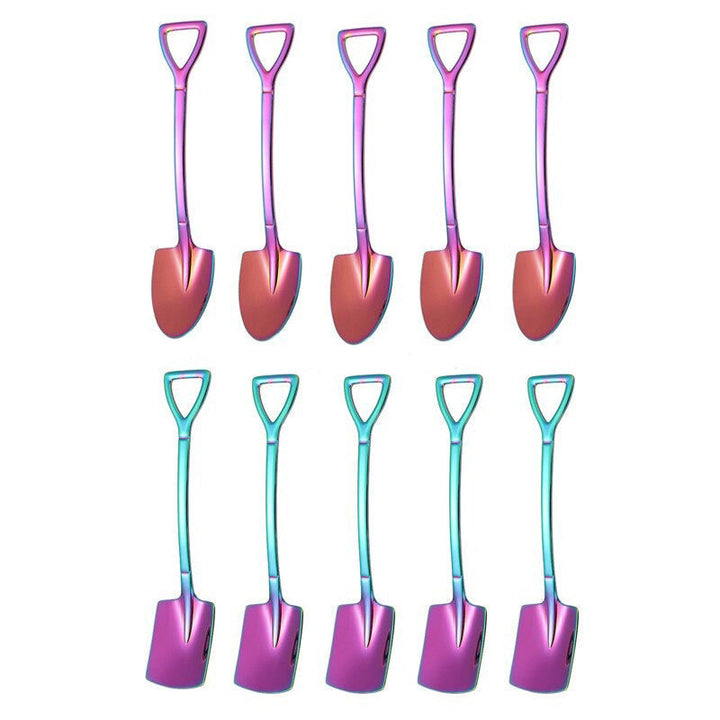 10PCS Kaffeeskje Spade Dessertskje Teskje Omrøring Skje | Skanto