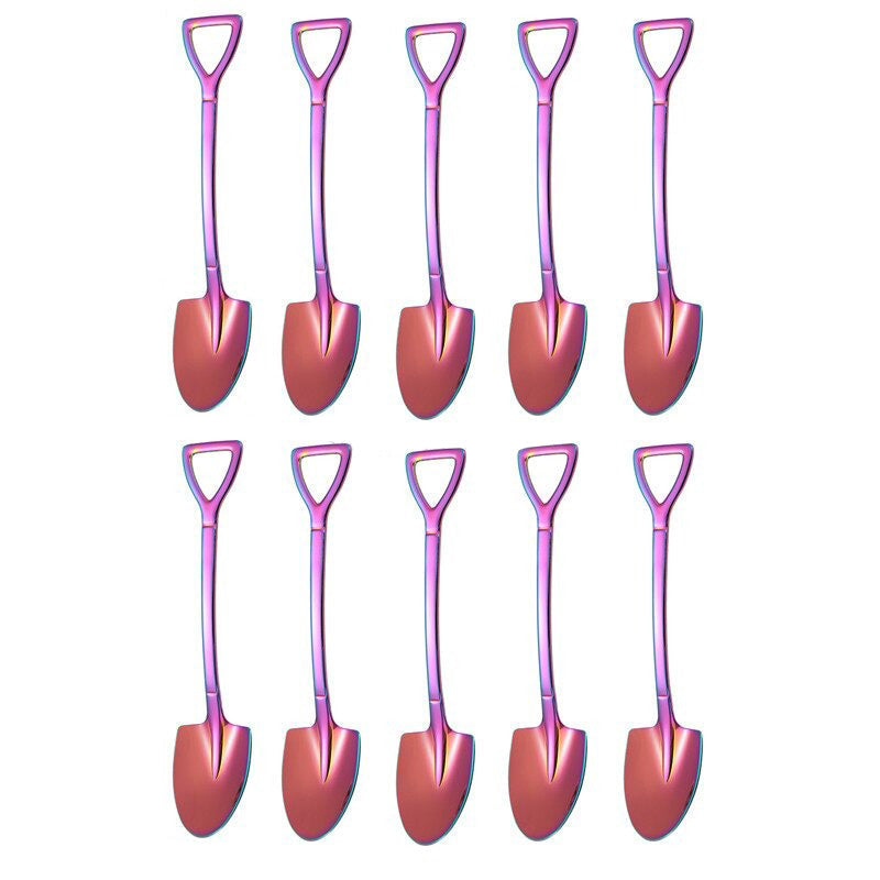 10PCS Kaffeeskje Spade Dessertskje Teskje Omrøring Skje | Skanto