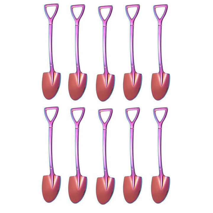 10PCS Kaffeeskje Spade Dessertskje Teskje Omrøring Skje | Skanto
