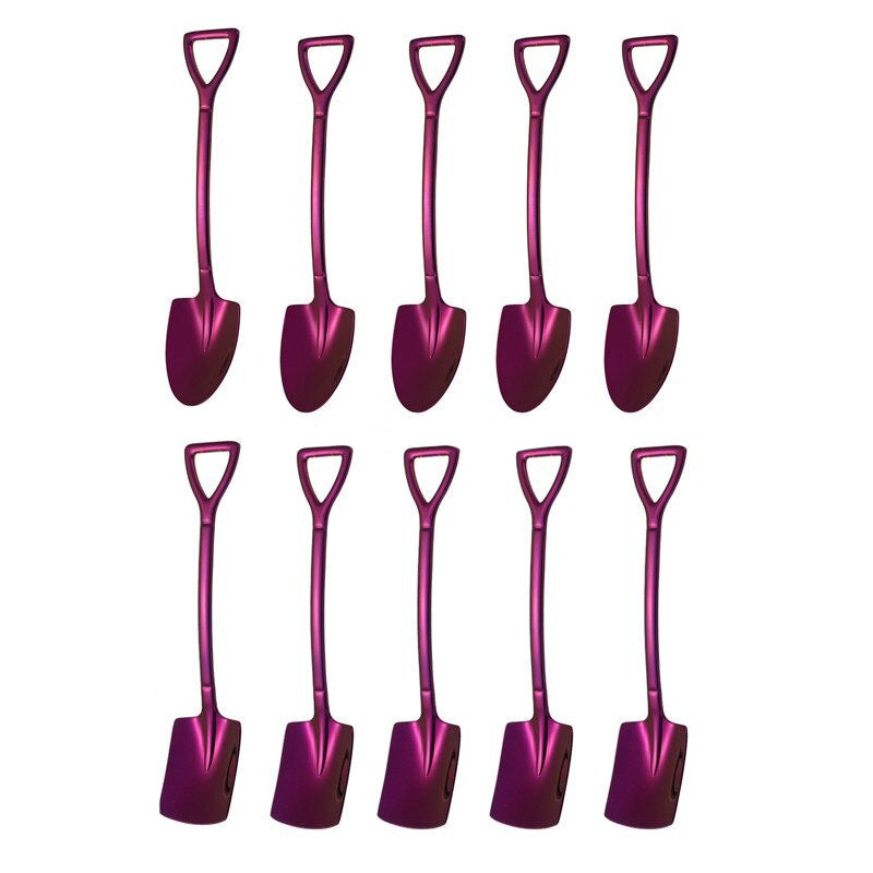 10PCS Kaffeeskje Spade Dessertskje Teskje Omrøring Skje | Skanto