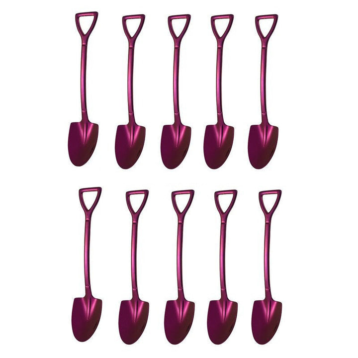 10PCS Kaffeeskje Spade Dessertskje Teskje Omrøring Skje | Skanto