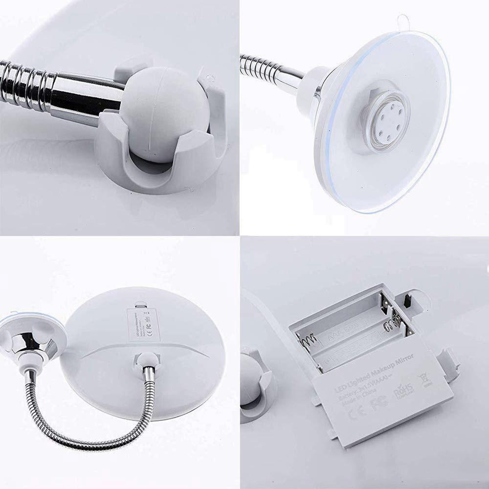 Skanto | 10x Zoom LED Sminkespeil
