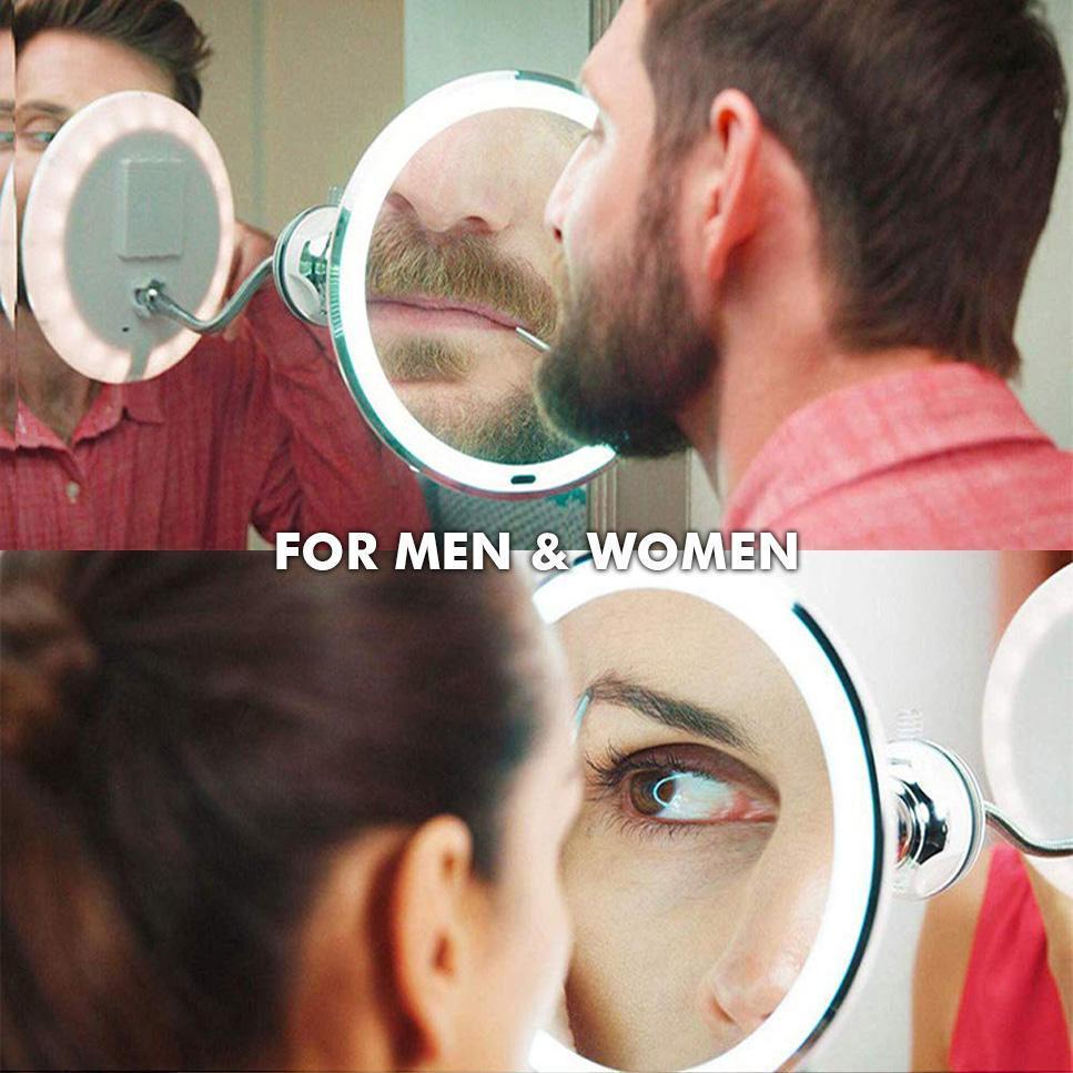 Skanto | 10x Zoom LED Smykkespeil