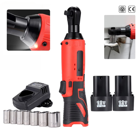 Skanto | 12V/18V Kablefri Hjørnestein Slagskrutrekker, 3/8