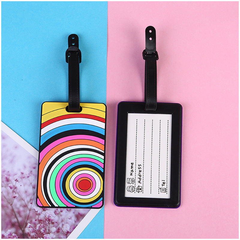 Unisex Fun Dot Pattern Bagasje Tag Skanto