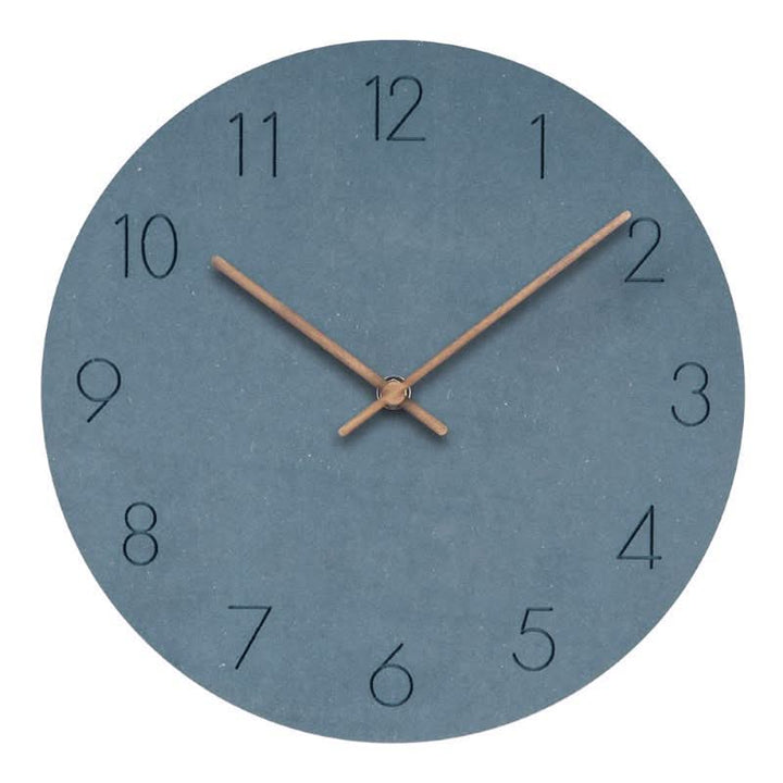 Geräuschlose Wanduhr im nordischen Stil für moderne Räume