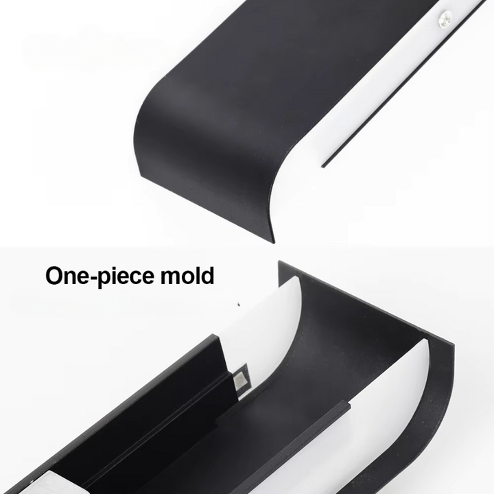 Skanto | Nordisk LED Vegglampe - Moderne Børstet Aluminum Innendørs Vegglampe
