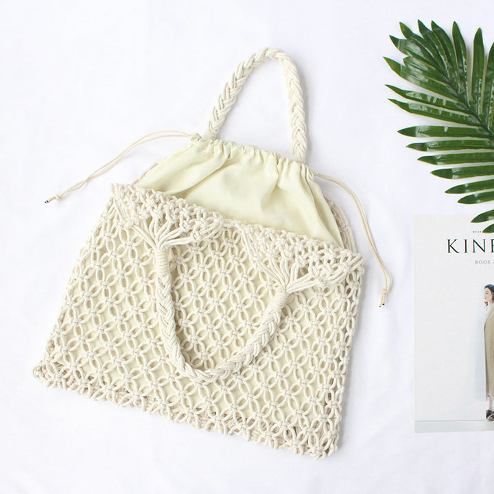 Heklet crossbody-veske Skanto