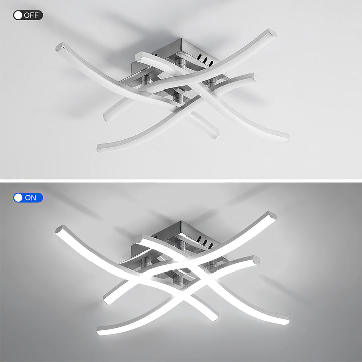Skanto | LED Taklampe Moderne Aluminium Takmontert Armatur