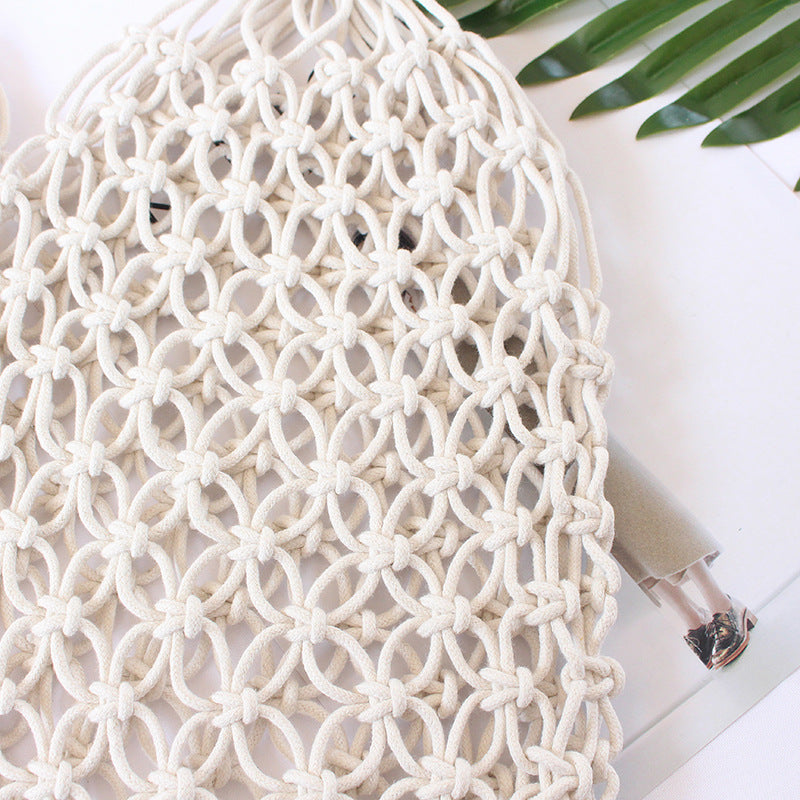 Heklet crossbody-veske Skanto