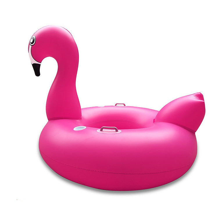 Kvinnenes oppblåsbare svømmeflamingo Skanto