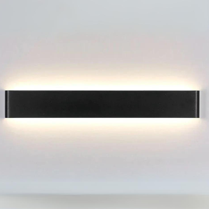 Skanto | Nordisk LED Vegglampe - Moderne Børstet Aluminum Innendørs Vegglampe