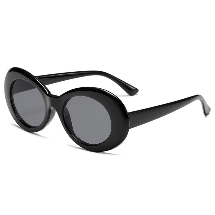 Damer fashionable oval solbriller Skanto