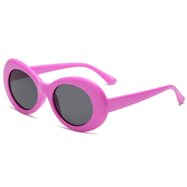 Damer fashionable oval solbriller Skanto