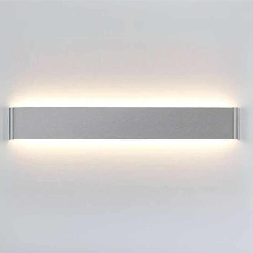 Skanto | Nordisk LED Vegglampe - Moderne Børstet Aluminum Innendørs Vegglampe