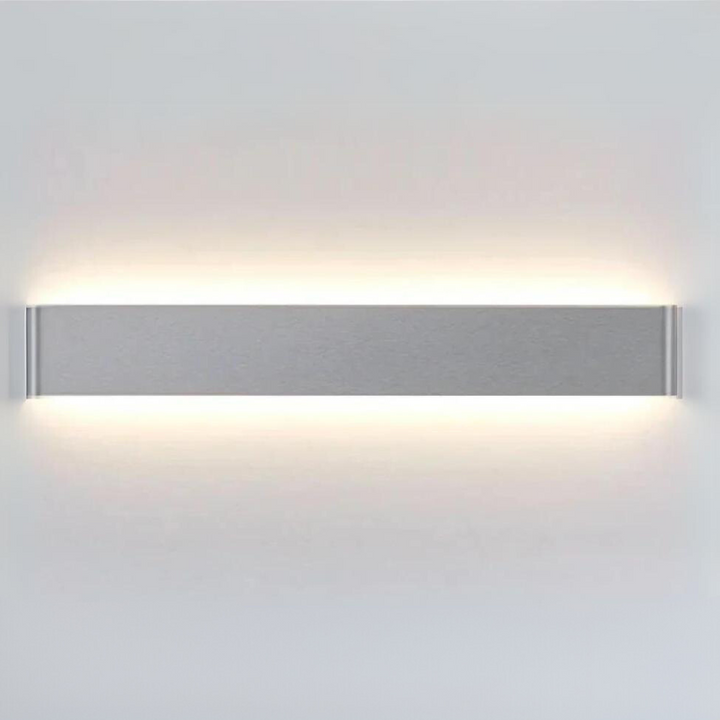 Skanto | Nordisk LED Vegglampe - Moderne Børstet Aluminum Innendørs Vegglampe
