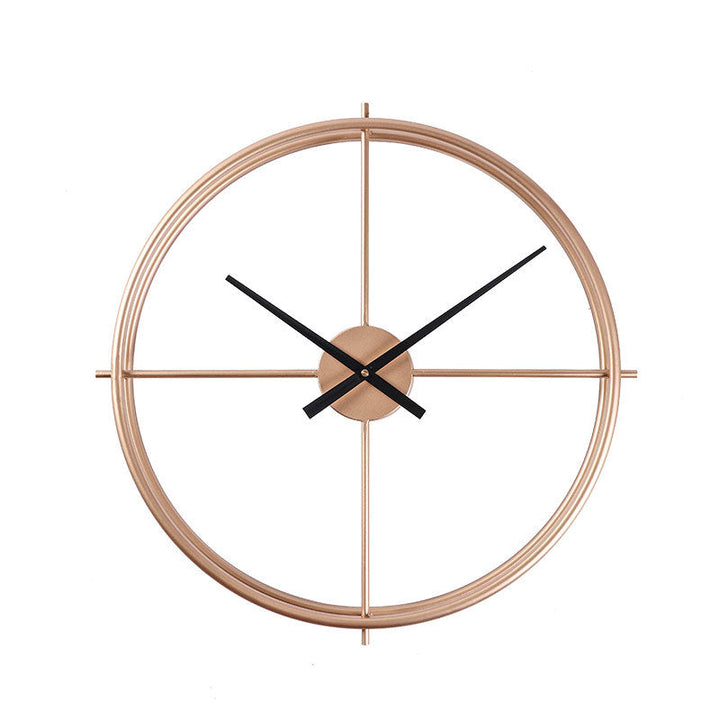 Skanto | Nordic Minimalist Stor Stille Veggklokke 20 Tommer
