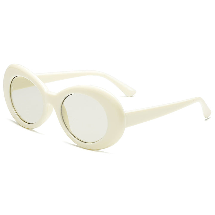 Damer fashionable oval solbriller Skanto