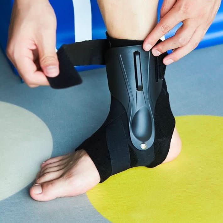 Ergonomiske Knöchelstütze med doppelten Stabilisatoren og Grip Tech