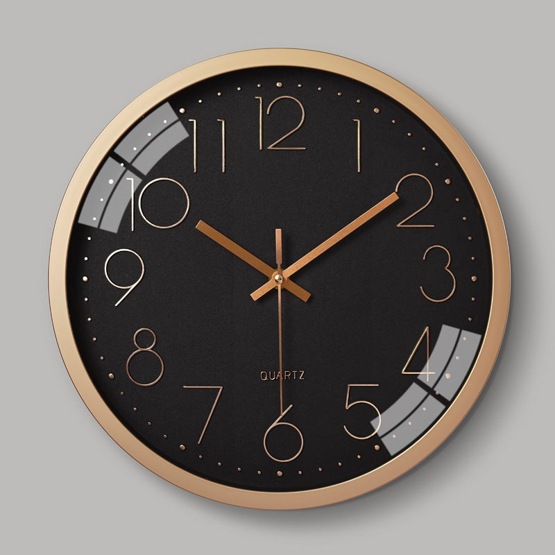 Skanto | Enkel Design 3D Stille Klasseromsveggklokke 30 cm