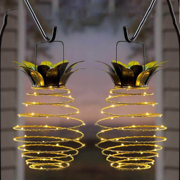 Skanto | Ananasformet Sol Lampe - SolarPine
