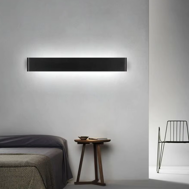 Skanto | Nordisk LED Vegglampe - Moderne Børstet Aluminum Innendørs Vegglampe