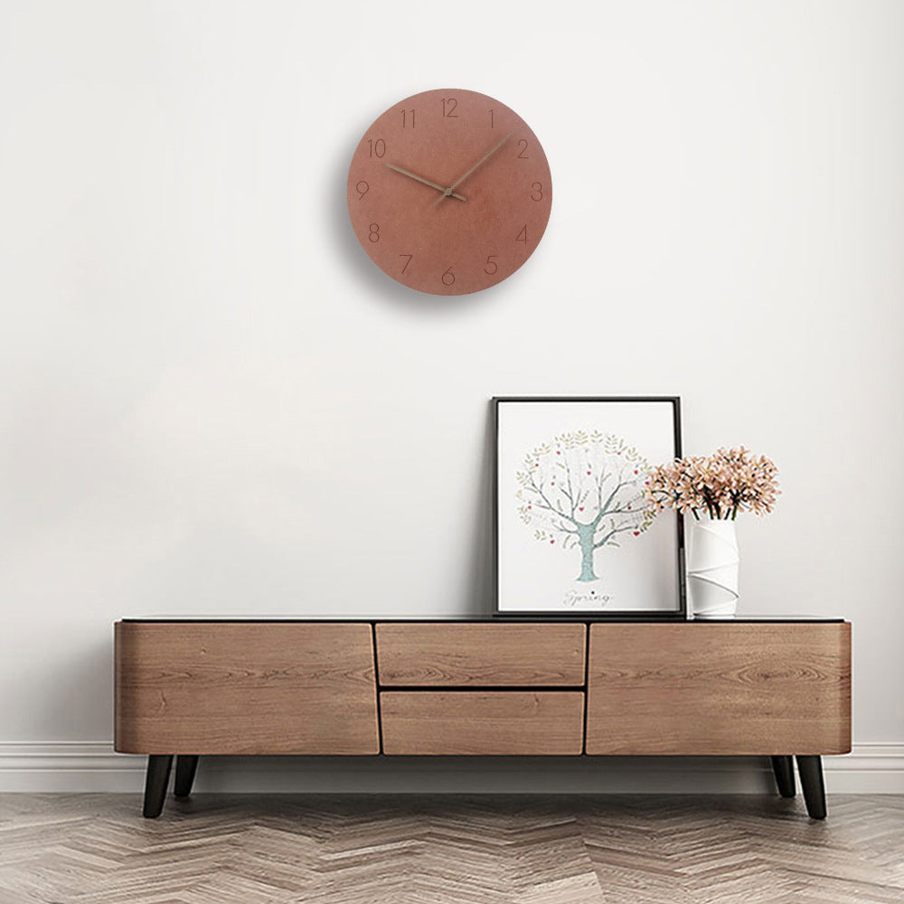 StilDesign Veggklokke – Minimalistisk Stille Klokke for Moderne Interiør | Skanto