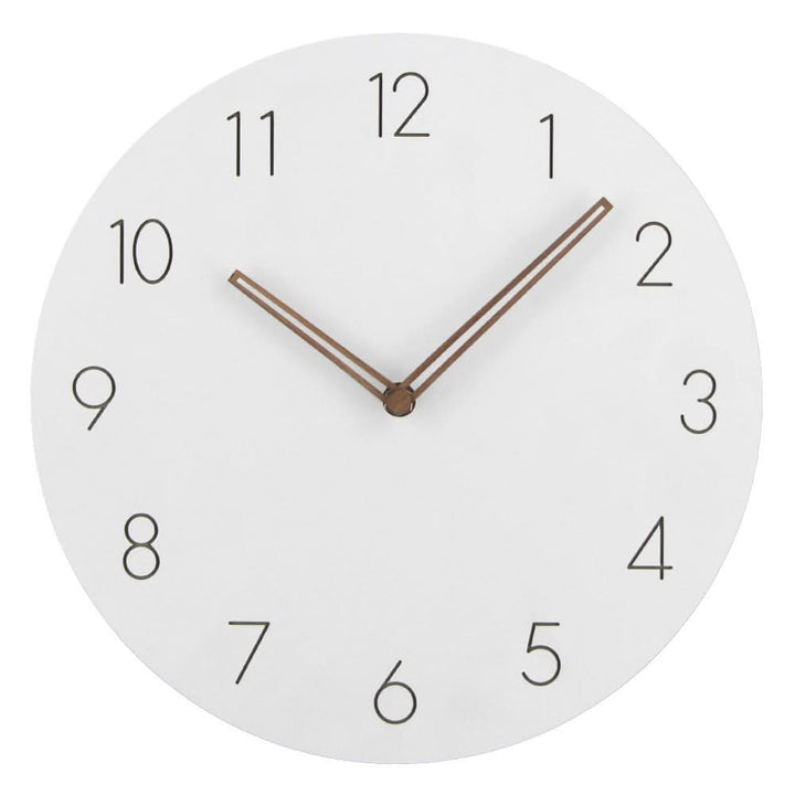 Geräuschlose Wanduhr im nordischen Stil für moderne Räume