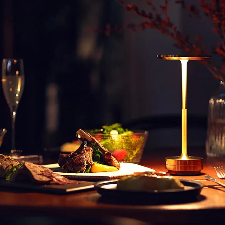 Skanto | Trådlampe - Dimbar & Oppladbar Vanntett Skrivebordslys
