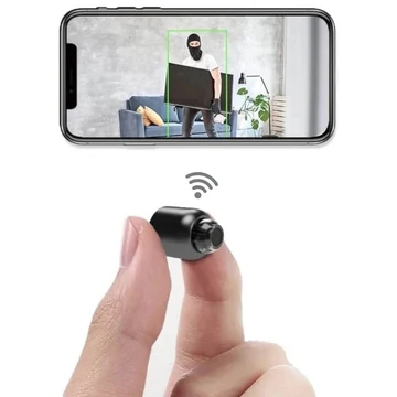 Norvo | Liten WiFi Sikkerhetskamera Natt Syn Trådløs HD Barn Kjæledyr Sikkerhetsovervåkning