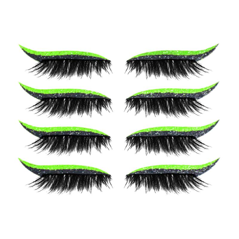 Skanto | Gjenbrukbar eyeliner og vippestickers (4 par)