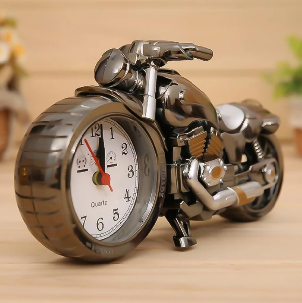 Skanto | Retro Motorsykkel Vekkerklokke - MotoTime