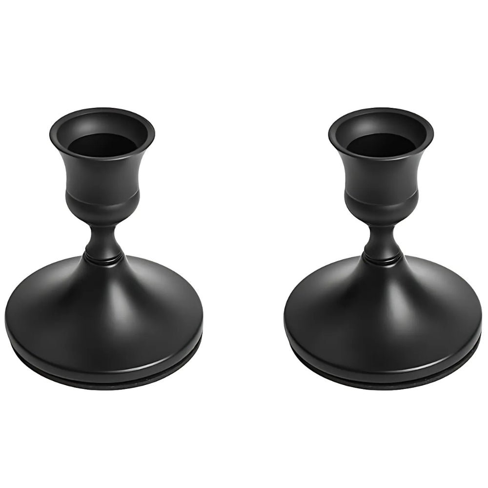 Skanto | Glitrende Vintage Lysestake | 2pk Sett