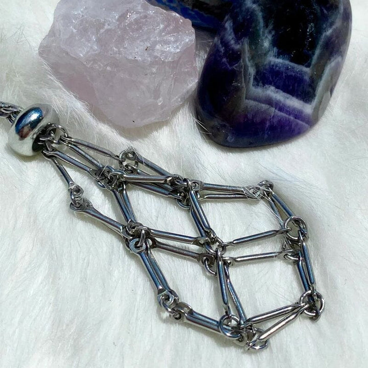 Skanto | Krystallstein Choker Halskjede